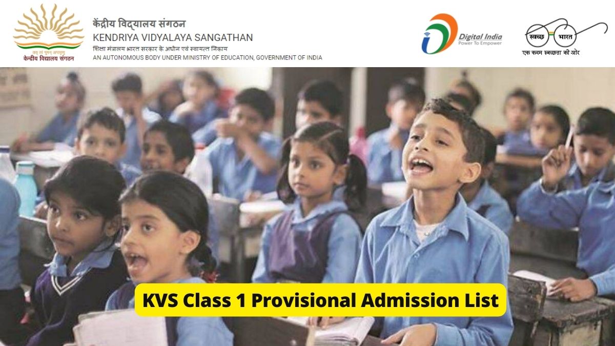KVS Class 1 Admission List to be Out Today, Know Where and How to Check