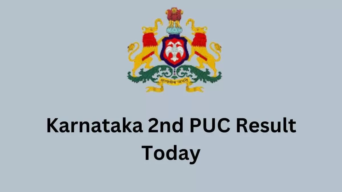 Karnataka 2nd PUC Result 2023