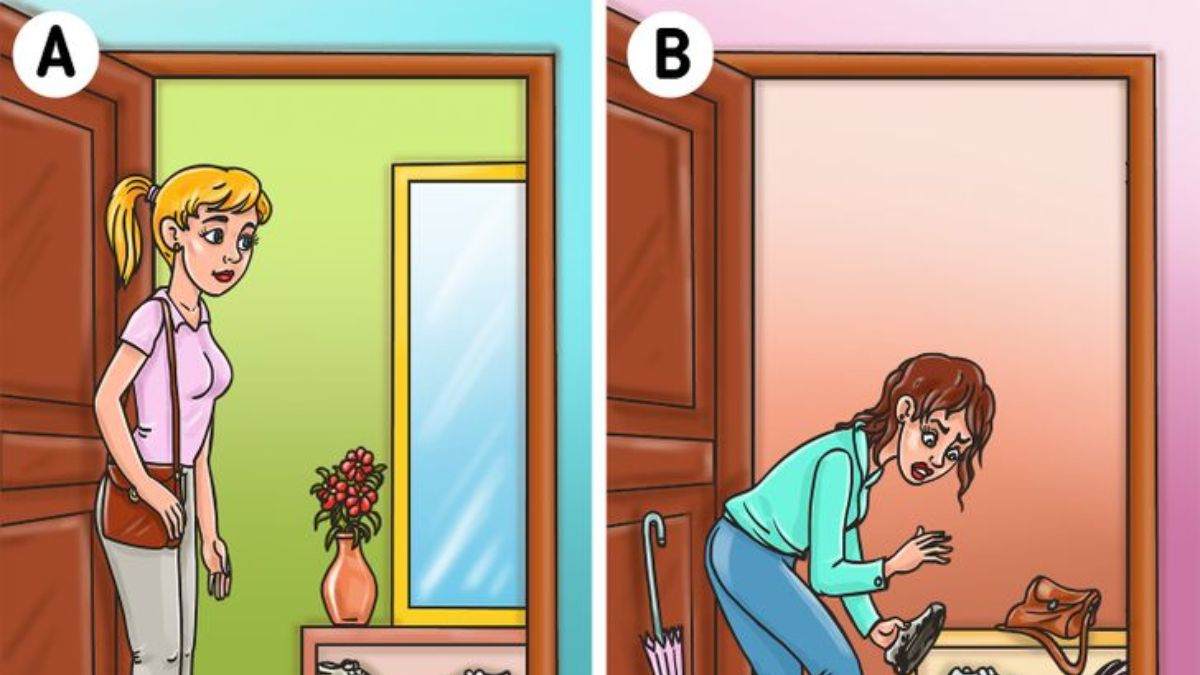Puzzle for Testing Your IQ: Only a Genius can spot which Woman has a Dog inside her House in picture within 7 secs!