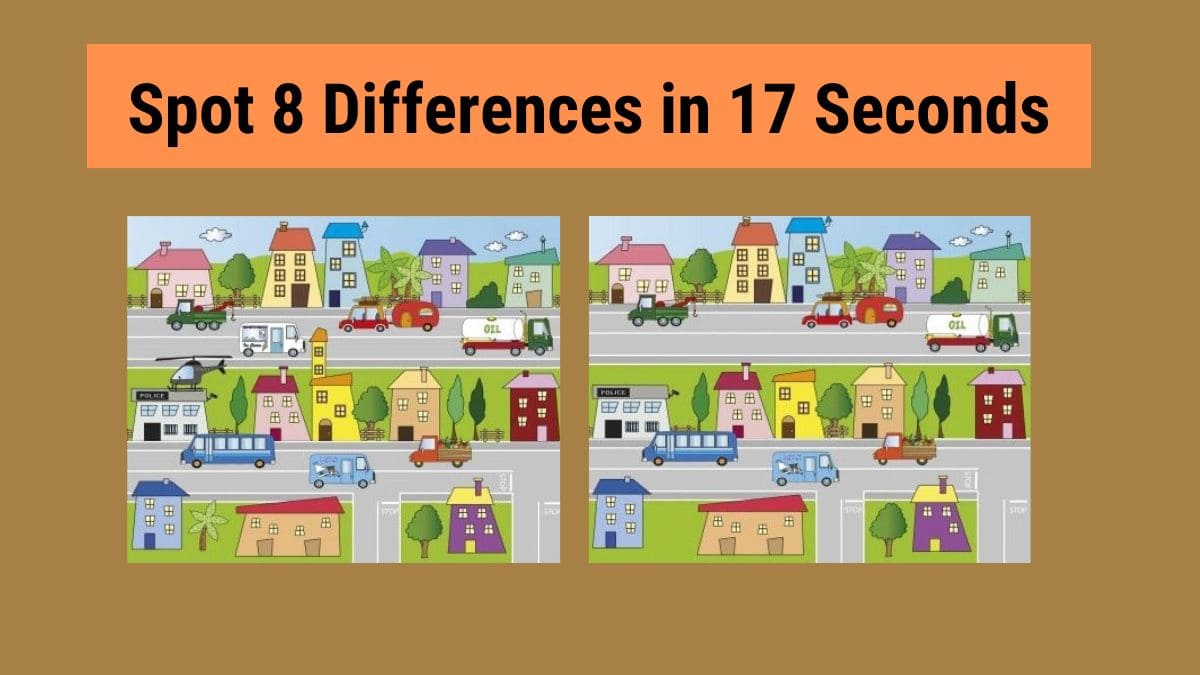 Spot the Difference: Can you spot 8 differences between the two images ...