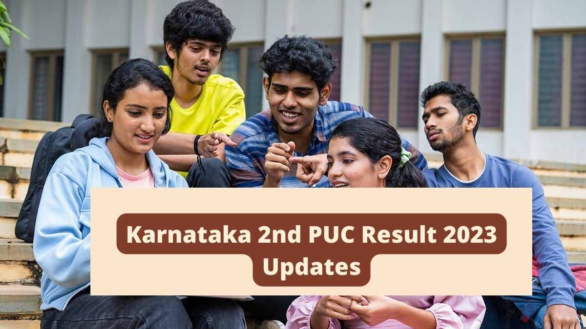 2nd PUC Result 2023 LIVE Updates Karnataka 12th Results OUT at