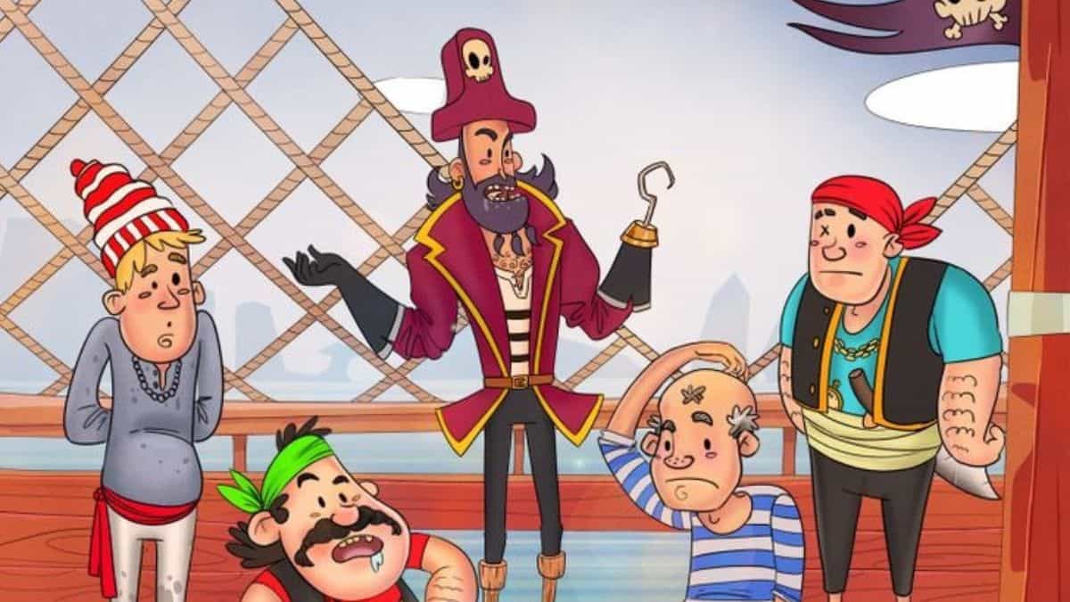 Optical Illusion: You are a champion if you find the pirate’s lost compass in 8 seconds!