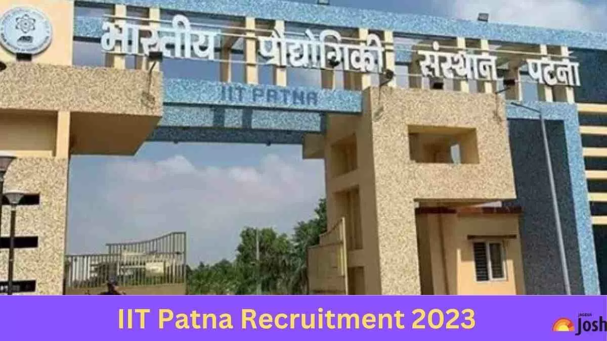 IIT PATNA RECRUITMENT 2023