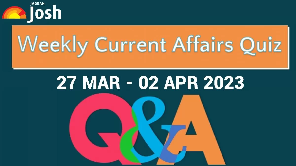 Weekly Current Affairs 