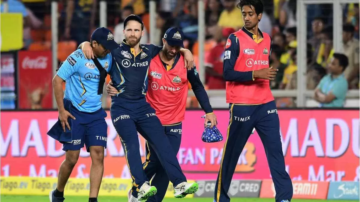 Kane Williamson got his knee hurt in IPL 2023 Opening Match