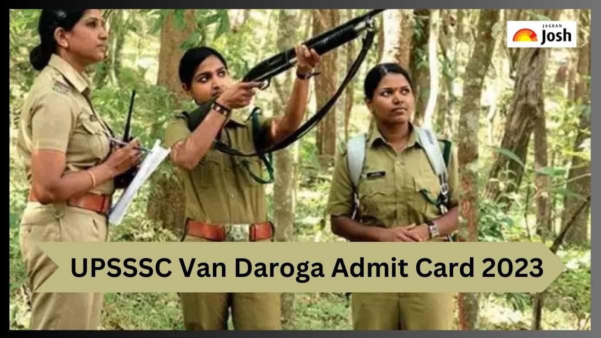 UPSSSC Van Daroga Admit Card 2023: वन दरोगा भर्ती परीक्षा एडमिट कार्ड upsssc.gov.in पर रिलीज, ऐसे करें डाउनलोड