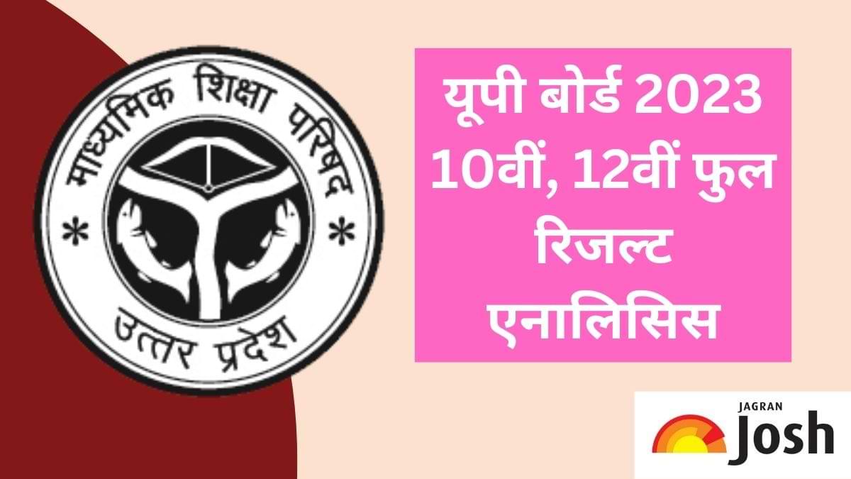 UP Board Result 2023: टॉप हाइलाइट्स, डायरेक्ट सर्वर रिजल्ट लिंक, टॉपर्स, पास परसेंटेज और ओवरऑल रिजल्ट एनालिसिस