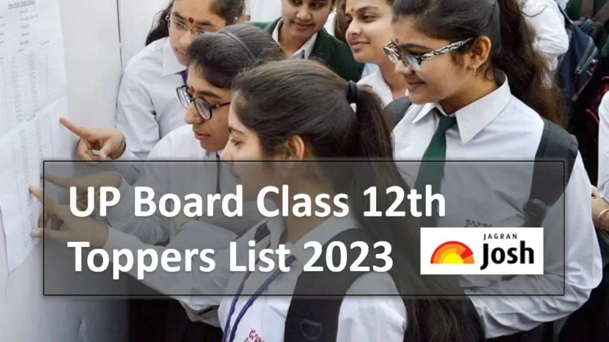 Up Board 12th Toppers List 2023 Shubh Chapra Tops Upmsp Inter Exam 97