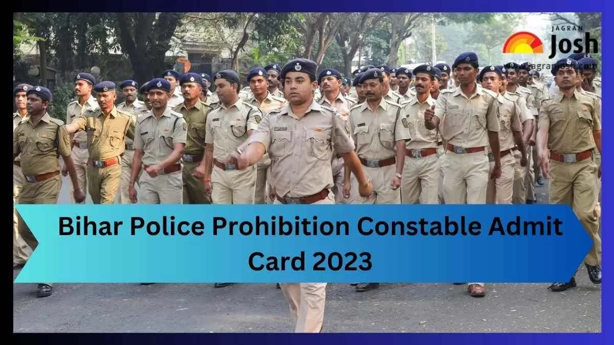 Bihar Police Prohibition Constable Admit Card, Exam 2023 Date