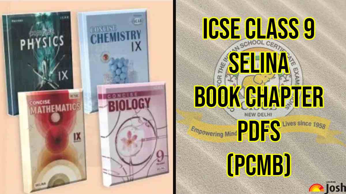 ICSE Class 9 Selina Book Chapter PDFs Download Concise Selina For Biology Chemistry Physics 