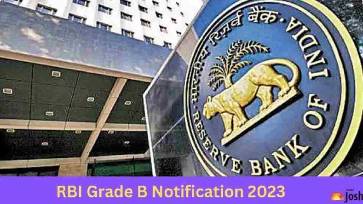 RBI Grade B Recruitment 2023 Notification Out For 291 Posts, Check ...