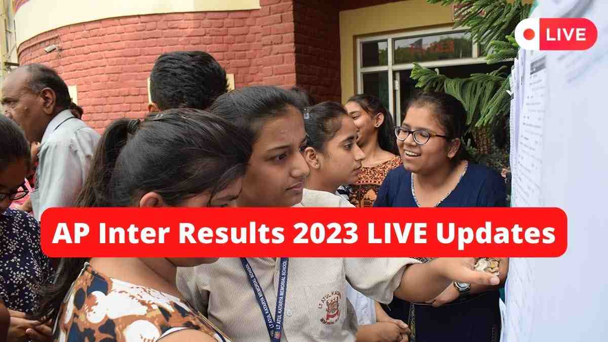 AP Inter Results 2023 LIVE Updates