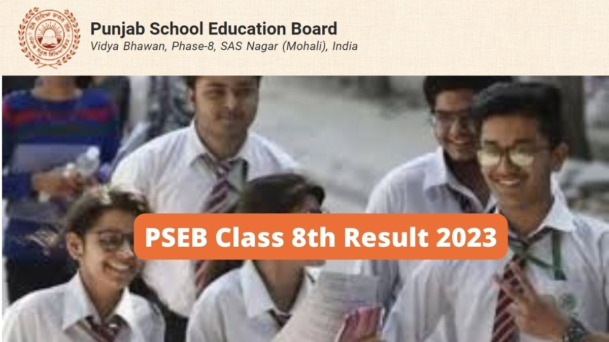 PSEB Class 8th Result 2023 Today Know How To Download Punjab Board