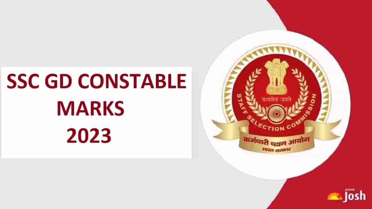 SSC GD Marks/Score Card 2023:Download Here
