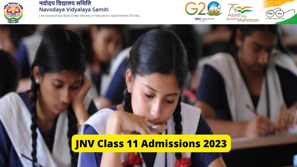 JNV Admissions 2023 NVS to Conduct Lateral Entry Selection Test for