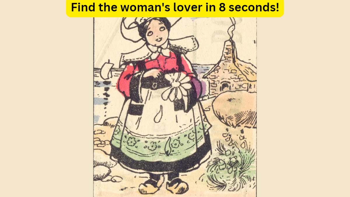 Optical Illusion: Find the woman’s lover in 8 seconds