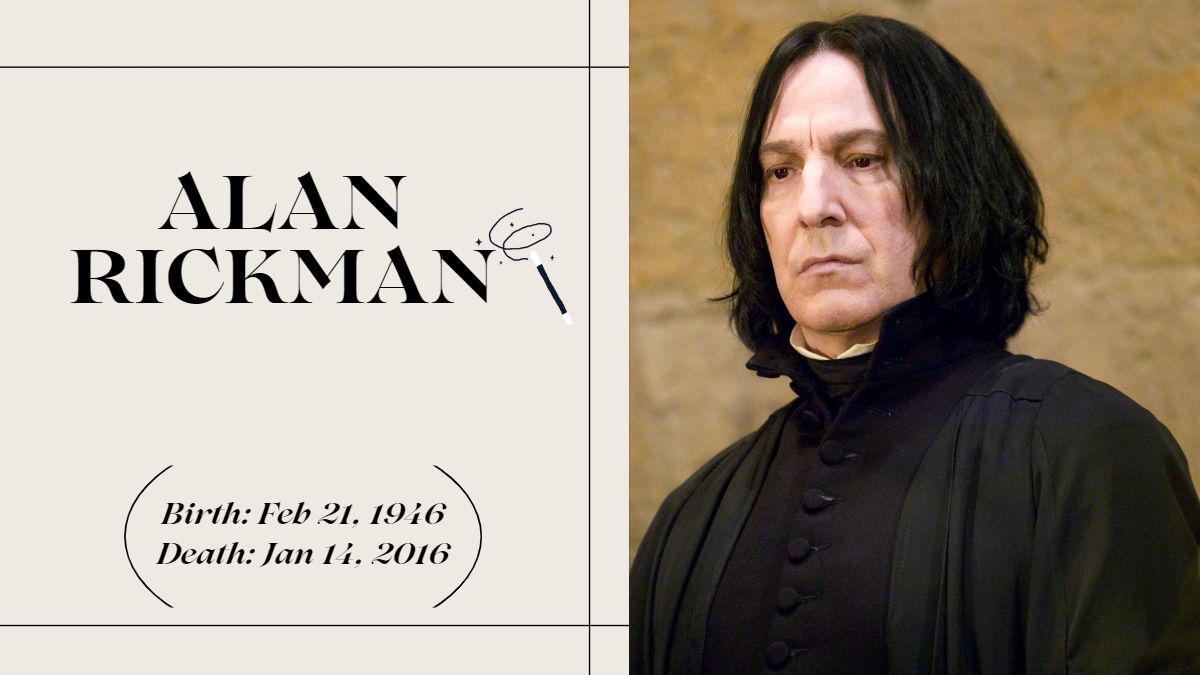 Alan Rickman: Biography, Actor, Die Hard, Harry Potter Series