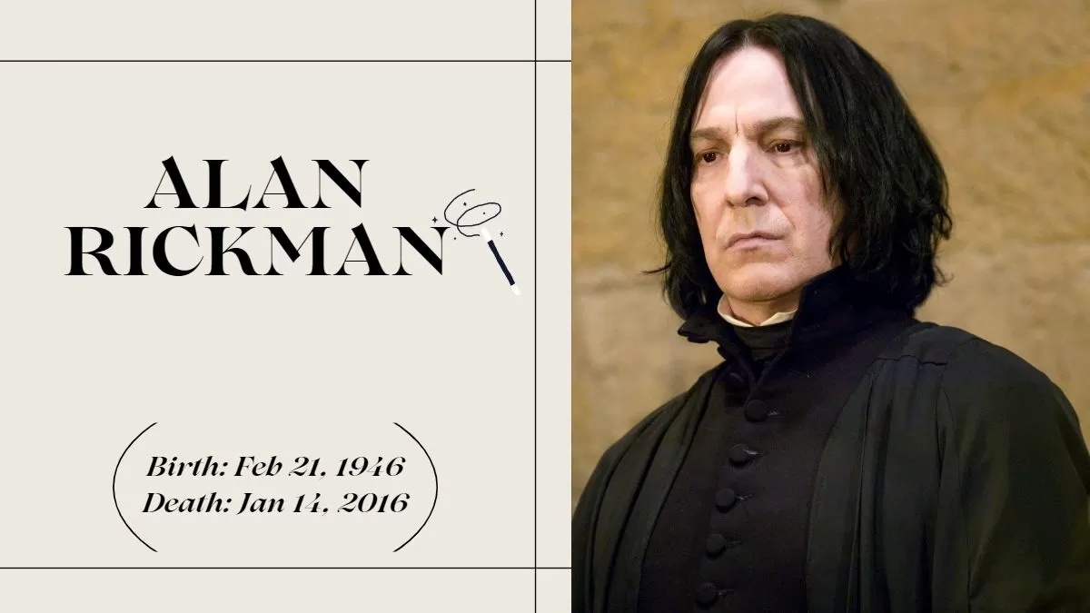 Alan Rickman: Google celebrates 'Harry Potter' star Alan Rickman's legacy  with an animated doodle - The Economic Times