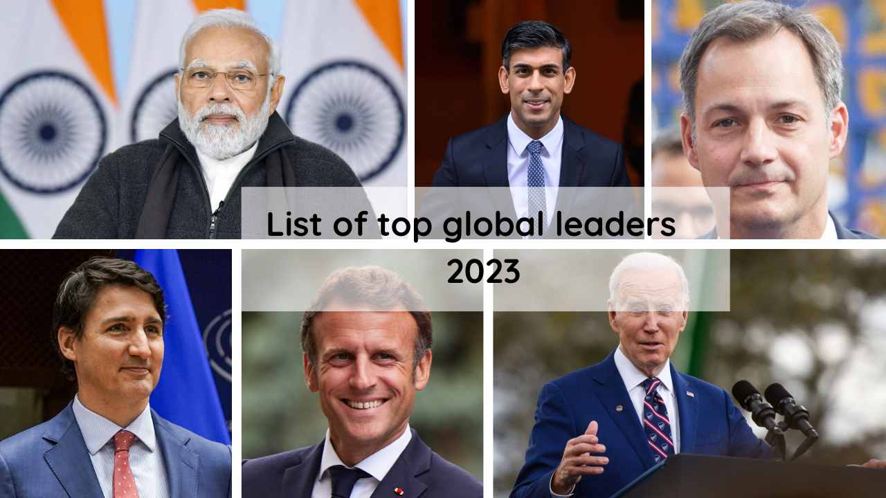 Most Popular Leader in the World List of Top Global Leaders 2023