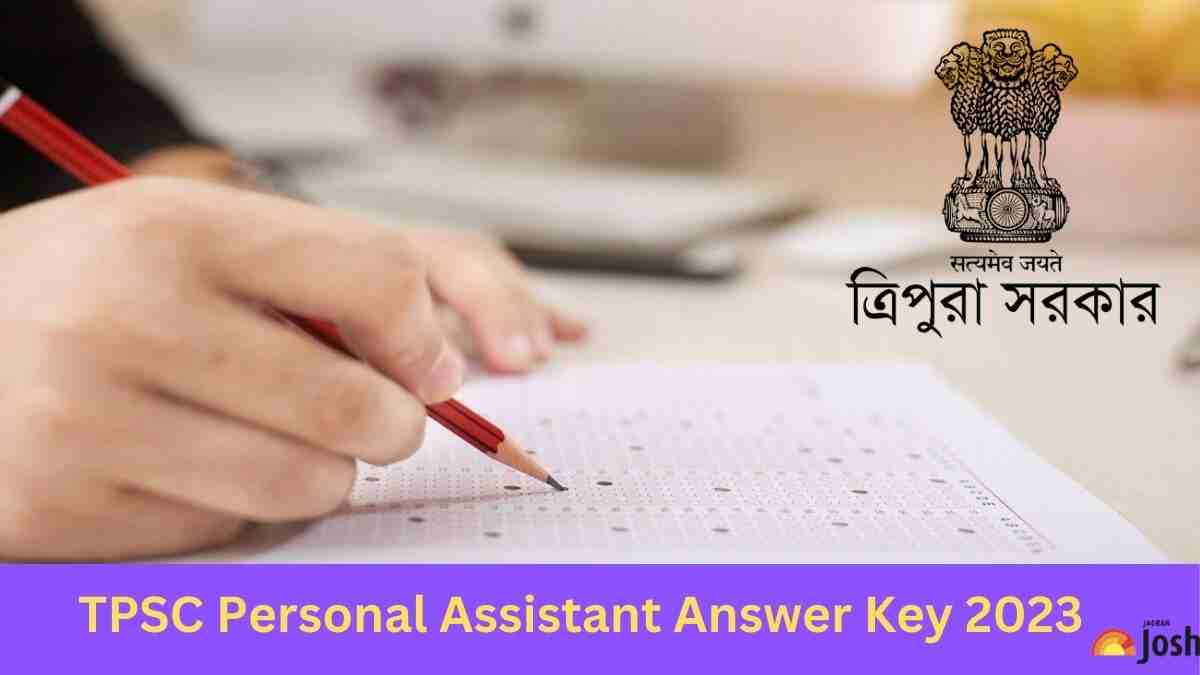 TPSC PERSONAL ASSISTANT ANSWER KEY 2023 RELEASED