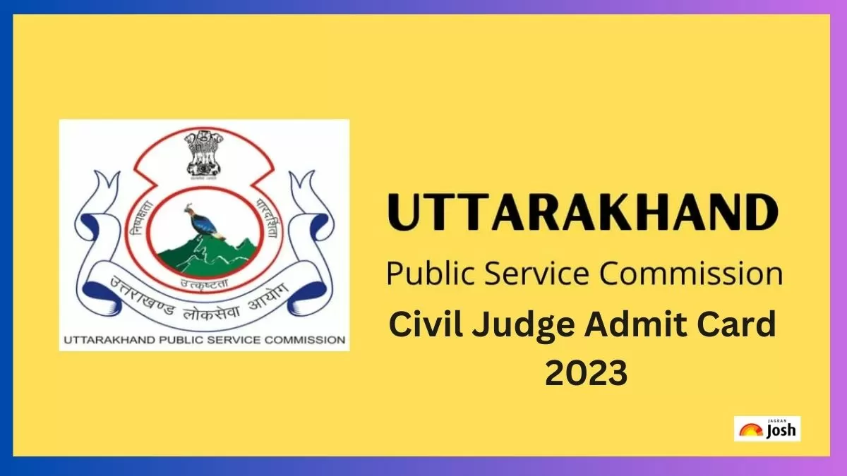 UKPSC Civil Judge Admit Card 2023