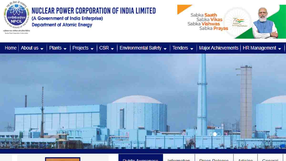 NPCIL Recruitment 2023 Notification Out for the 325 Executive Trainee Posts ; Check How to Apply Online, Salary, Eligibility