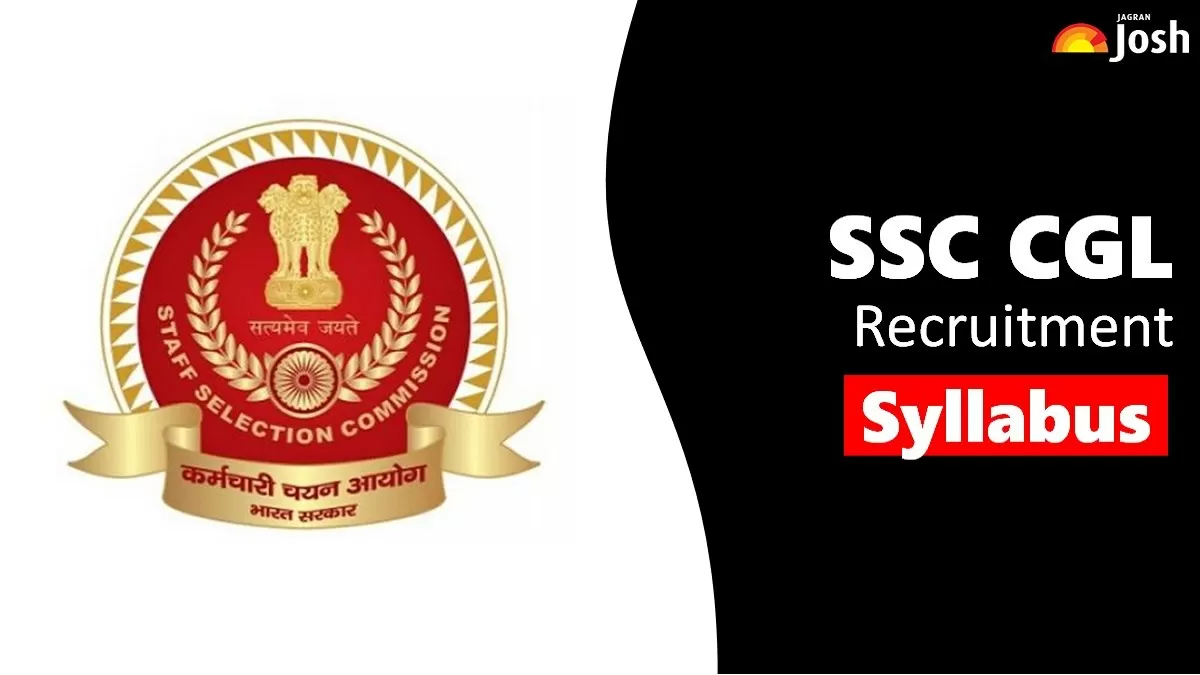 SSC CGL Syllabus 2023: Tier 1, Tier 2 CGL Syllabus PDF