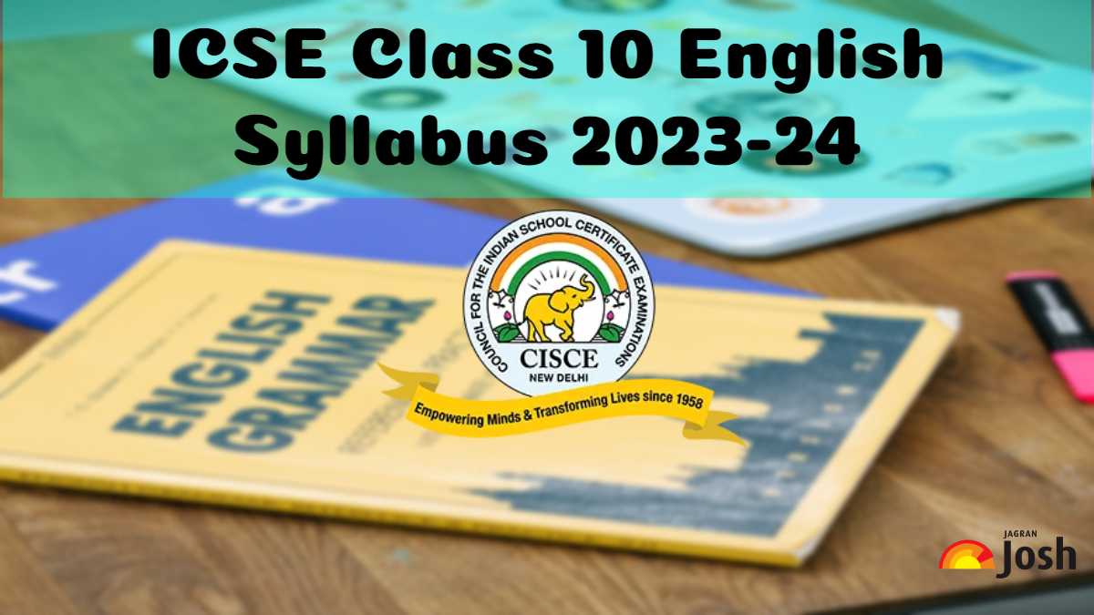 ICSE Class 10 English Syllabus 2023 2024 Download Class 10th English Syllabus PDF