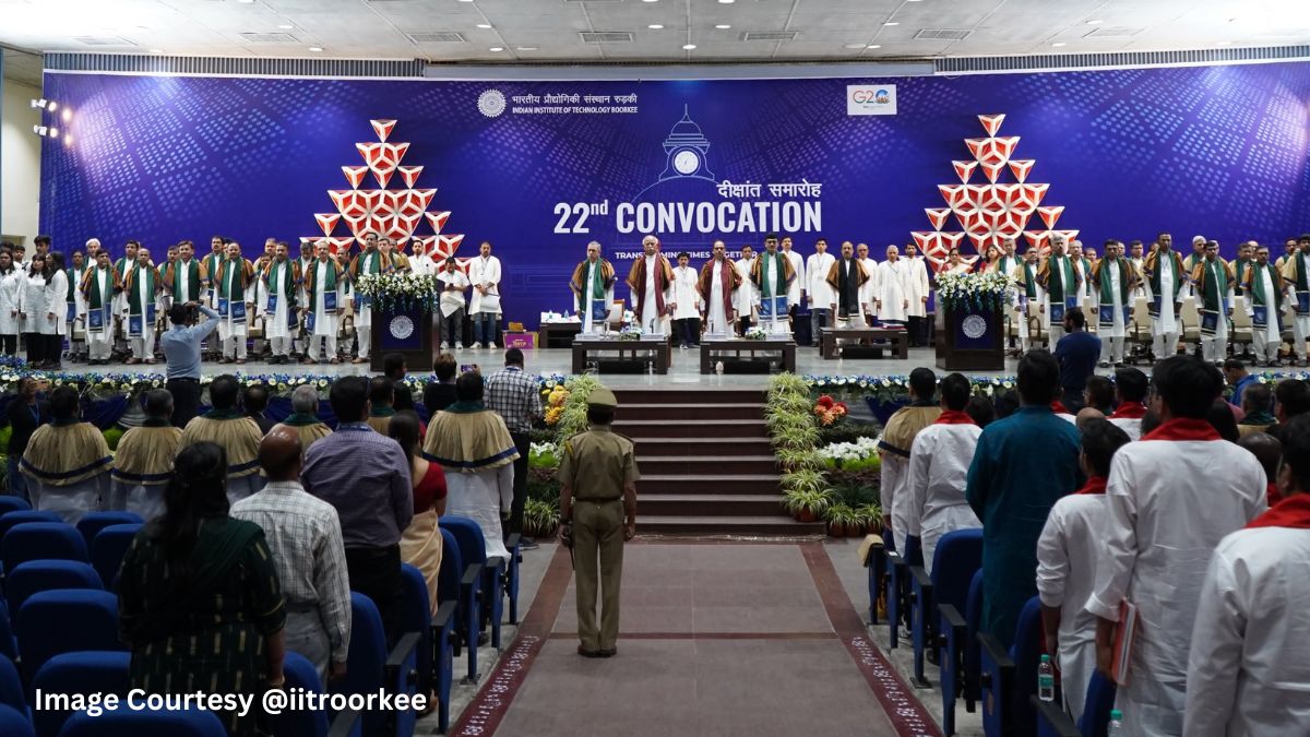 IIT Roorkee Concludes 22nd Convocation Ceremony Today, Over 2,000