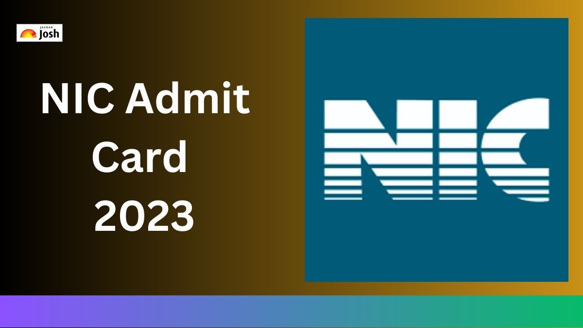 NIC Admit Card 2023: जल्द जारी होगा वैज्ञानिक पदों के एडमिट कार्ड, ऐसे कर सकेंगे डाउनलोड