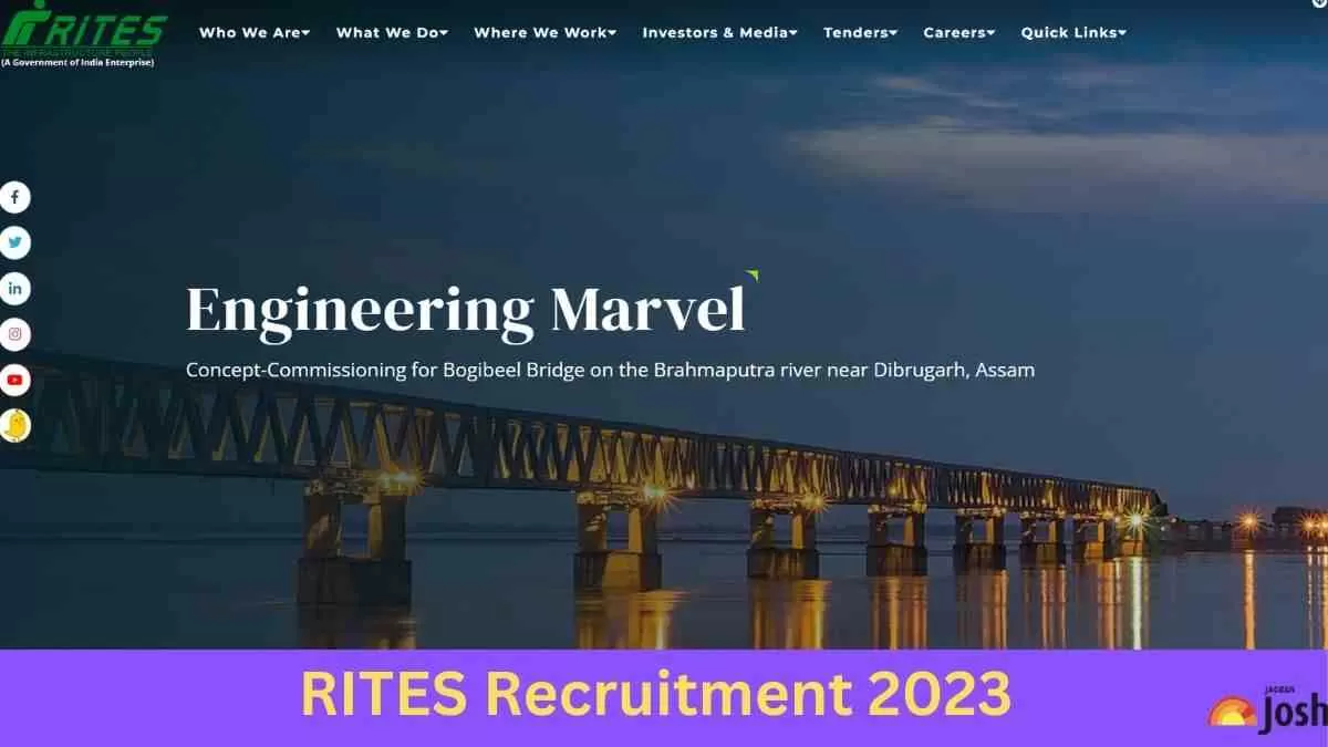 RITES RECRUITMENT 2023 FOR ELECTRICAL & MECHANICAL ENGINEERS             