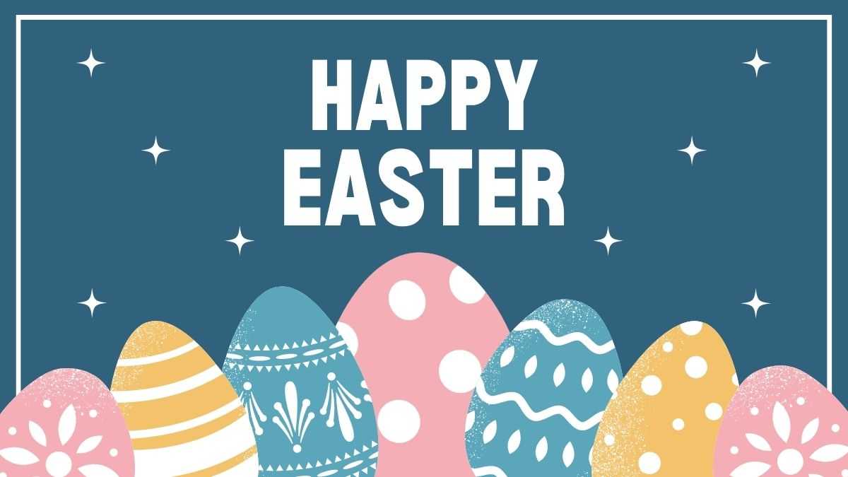 Happy Easter to you and your family!