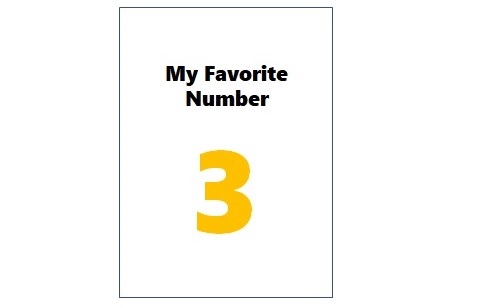 favorite number personality test