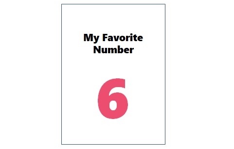 favorite number personality test