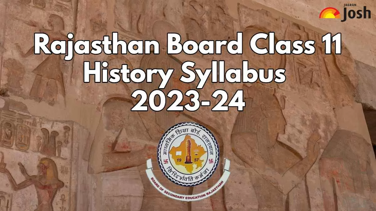 Download Rajasthan Board RBSE Class 11th History Syllabus PDF