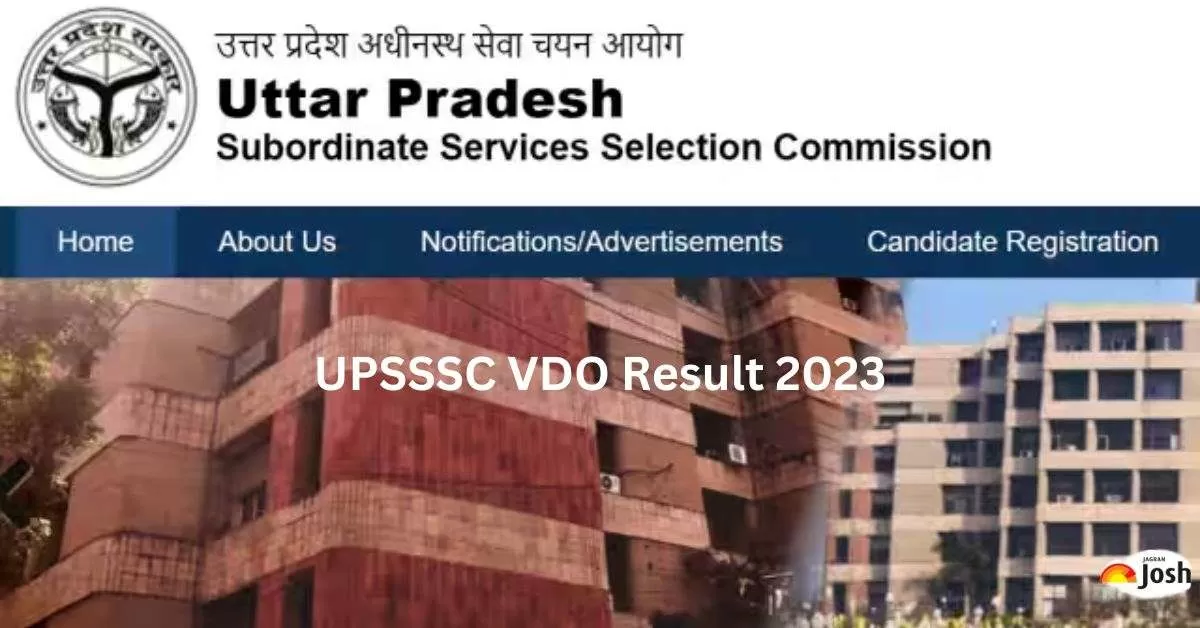 UPSSSC VDO Result 2023