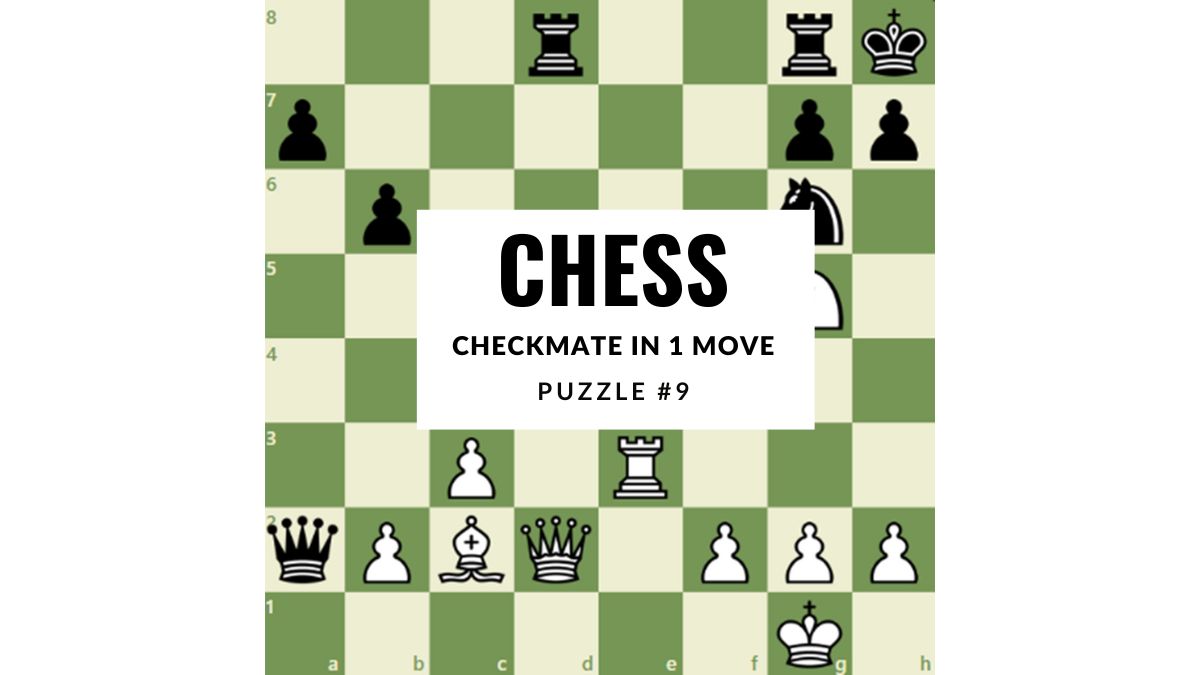 Easy Chess puzzle # 0029 - Mate in 1 move