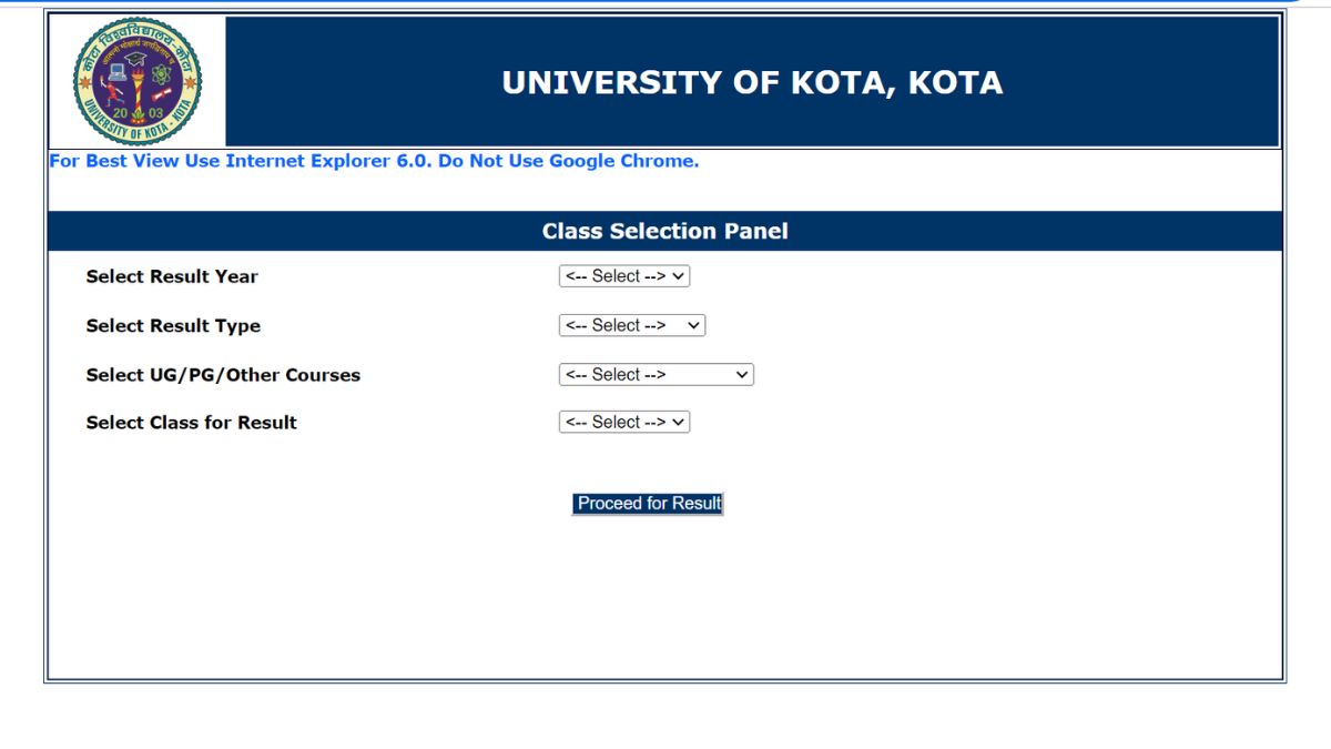 Kota University Result 2023 Declared: जारी हुआ कोटा यूनिवर्सिटी का रिजल्ट, ये रहा डायरेक्ट डाउनलोड लिंक 