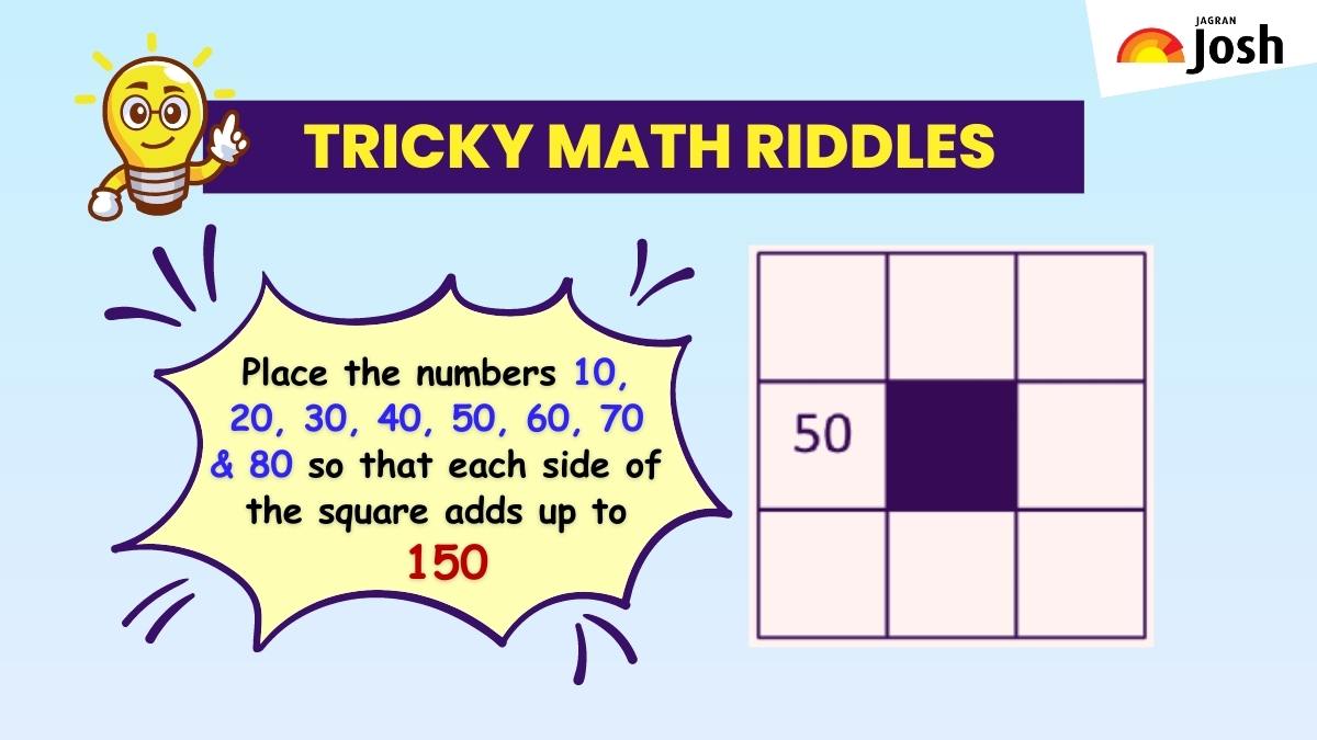 Tricky Math Riddles Solve This Math Puzzle In 15 Seconds To Prove You 