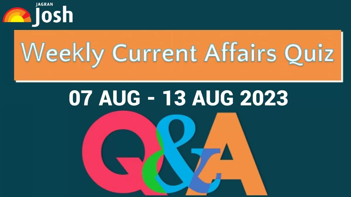 10 weekly current affairs questions and answers