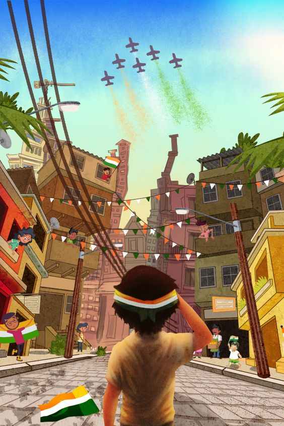 do you see a national flag here?