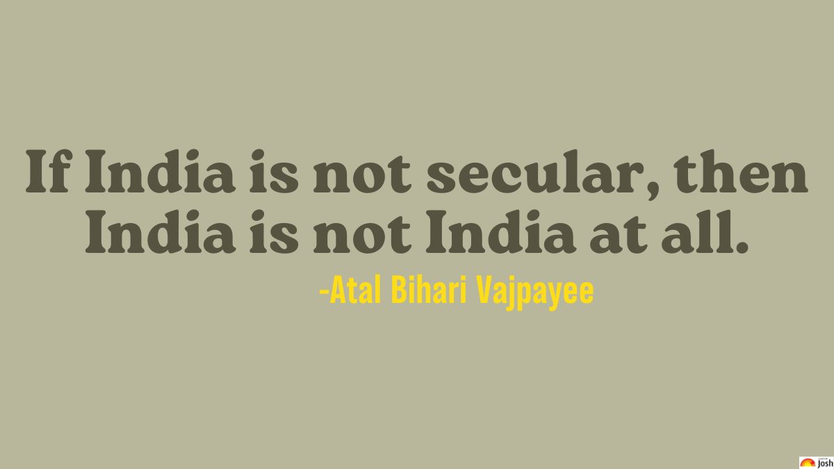 Important message by Atal Bihari Vajpayee