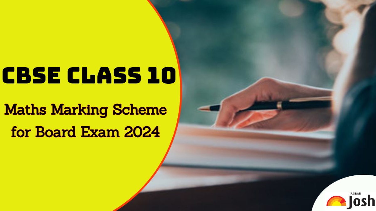 CBSE Class 10 Maths Marking Scheme 2024