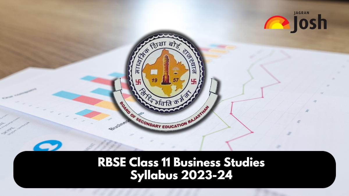 Rajasthan Board RBSE Class 11th Business Studies Syllabus