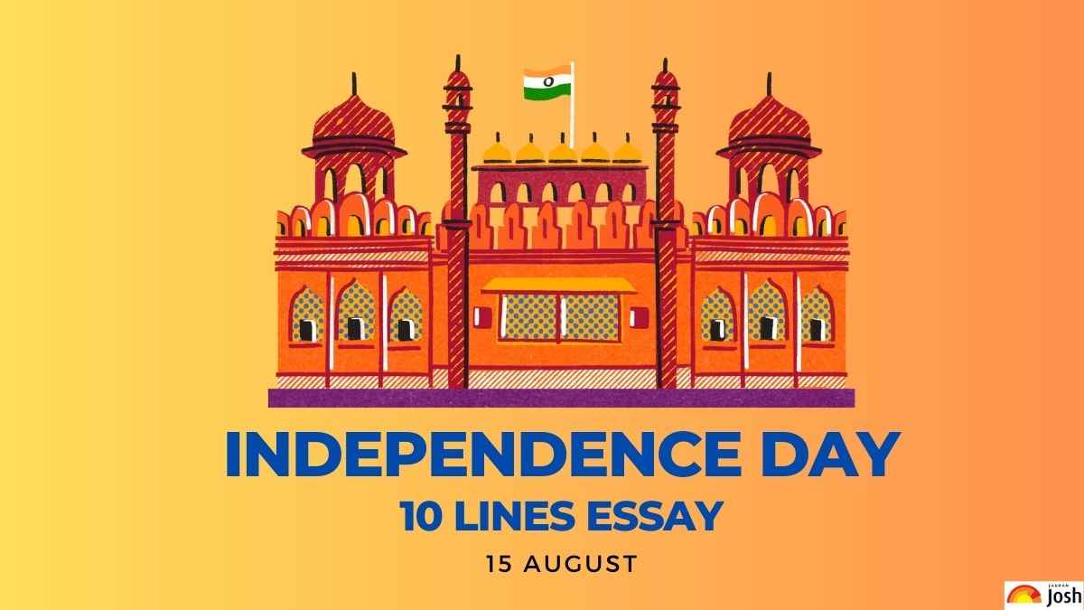 10 lines on independence day