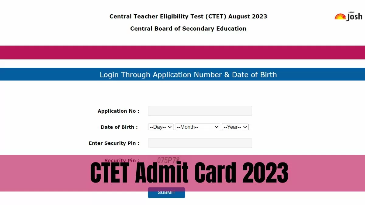 Get the direct link to download ctet hall ticket here.