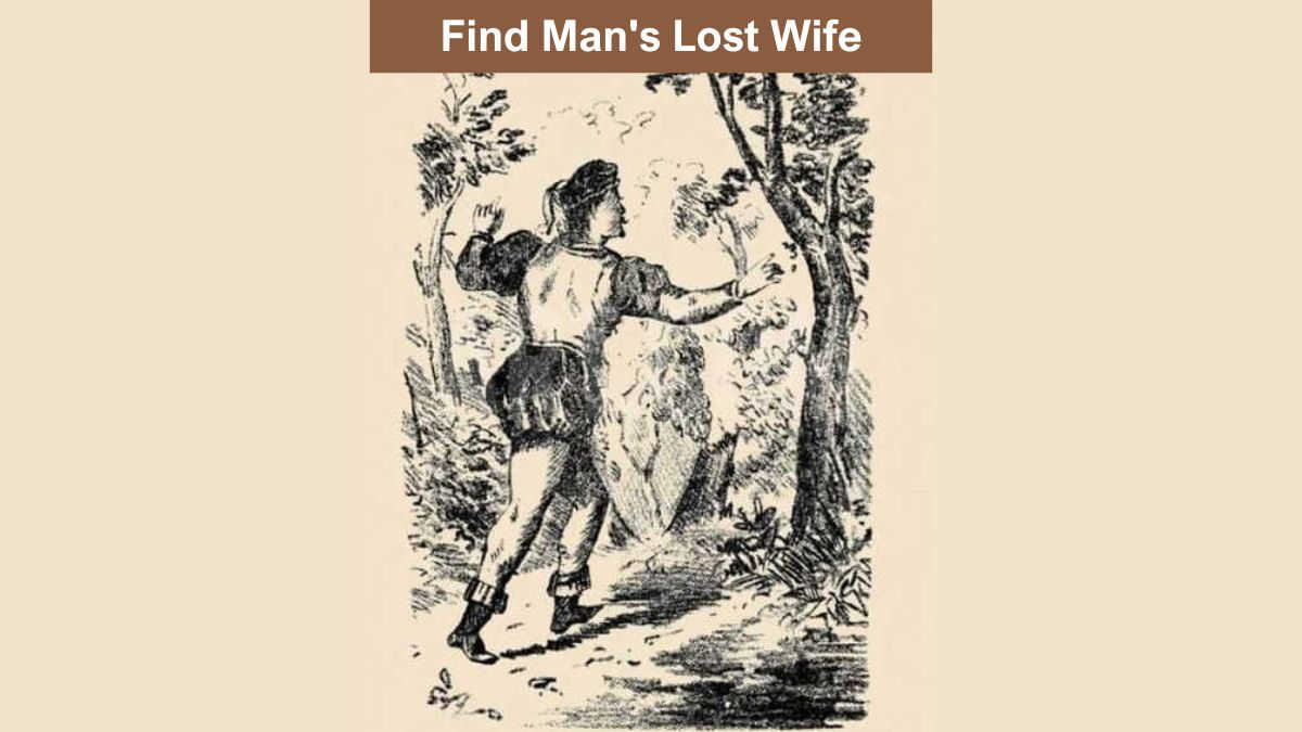 Optical Illusion Visual Skill Test: Find the man’s lost wife in 7 seconds!