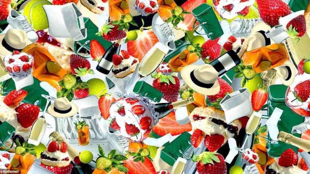 Optical Illusion: Wimbledon Is Near, But Can You Find the Racquet?