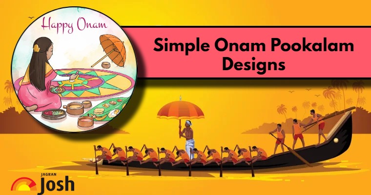 Simple and Beautiful Onam Pookalam Drawing Ideas and Designs