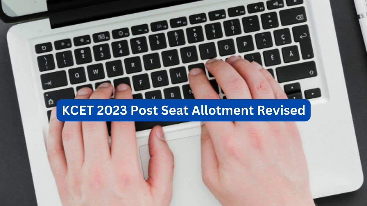 KCET 2023 Revised Post Seat Allotment 